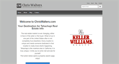 Desktop Screenshot of chriswalters.com